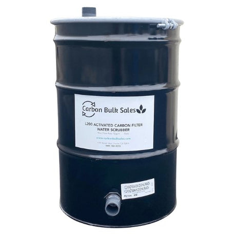 L200 Liquid Phase Activated Carbon Drum Filter - Carbon Bulk Sales