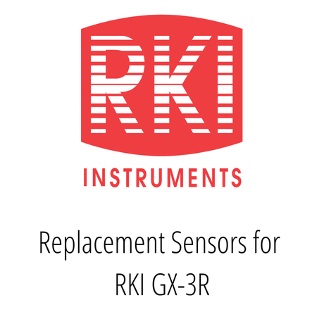 RKI GX-3R Replacement Sensors - Carbon Bulk Sales
