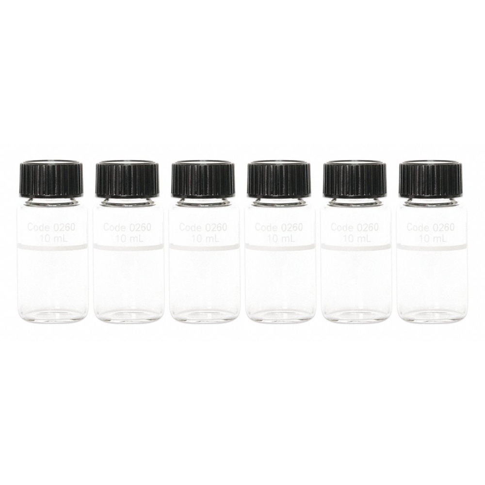 LaMotte Replacement Vial for Model 2020t and Model 2020i - (6-Pack) - 0260-6