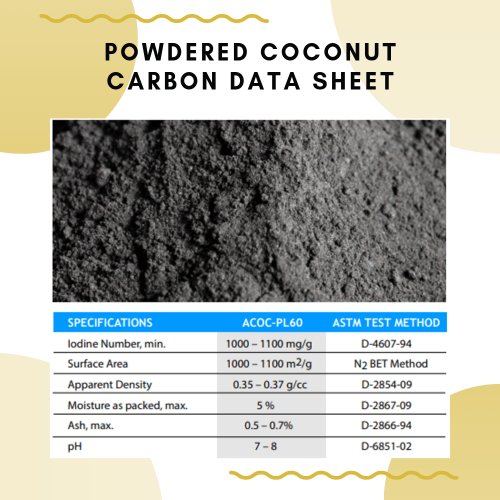 Powdered Activated Carbon - Coconut Shell - Carbon Bulk Sales