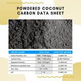 Powdered Activated Carbon - Coconut Shell - Carbon Bulk Sales